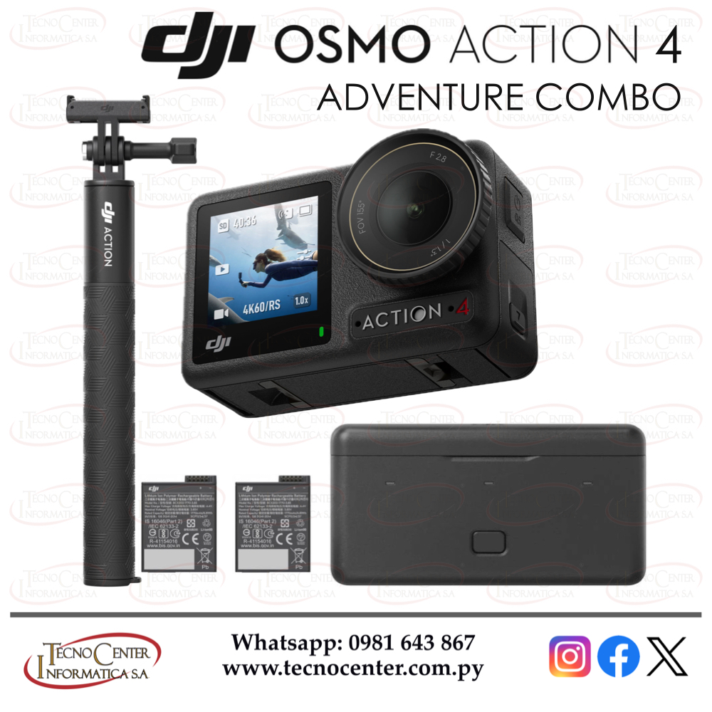 DJI Osmo Action 4 Adventure Combo